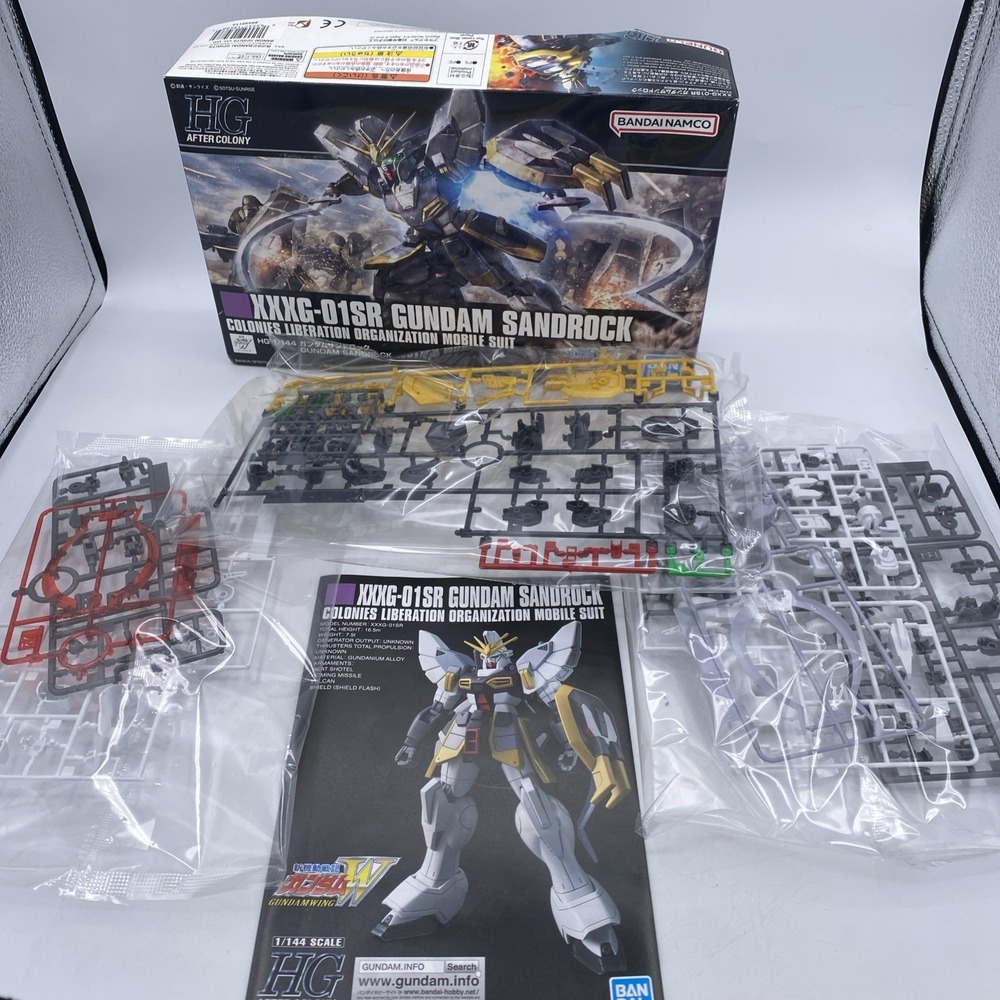 Bandai HG Gundam Sandrock XXXG-01SR 1/144 Gundam Wing NEW Unbuilt